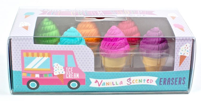 ice cream erasers