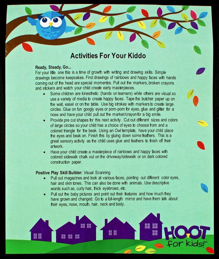 Hoot for Kids activities