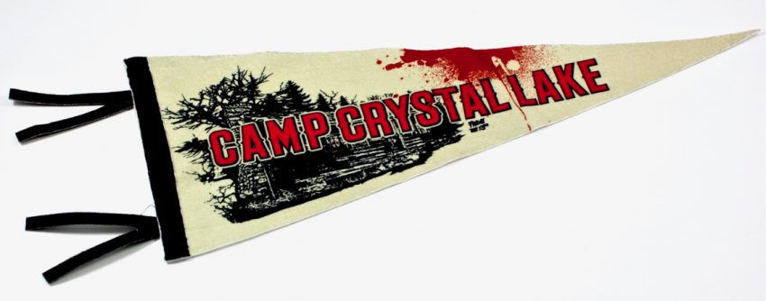 Camp Crystal Lake pennant