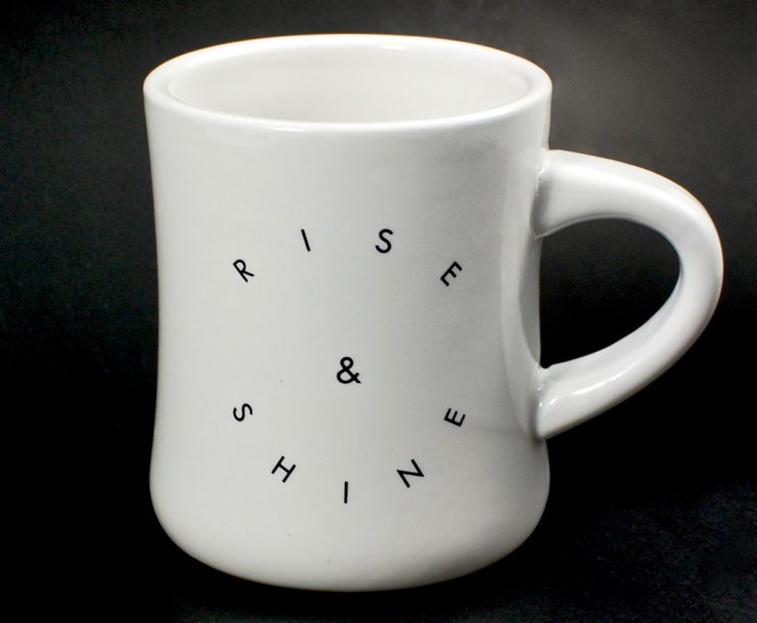 Rise & Shine diner mug