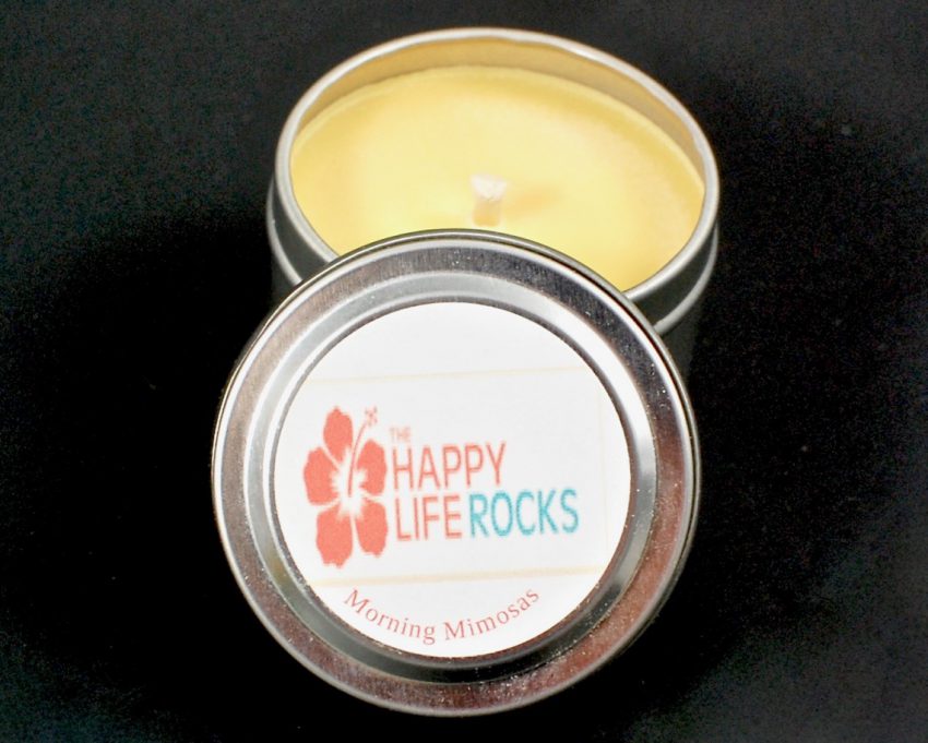 morning mimosa candle