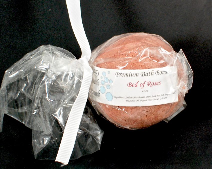 bed of roses bath bomb