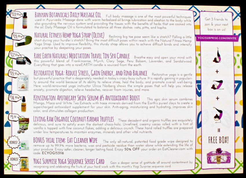 October 2016 Yogi Surprise