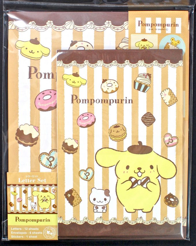 pompompurin letter set