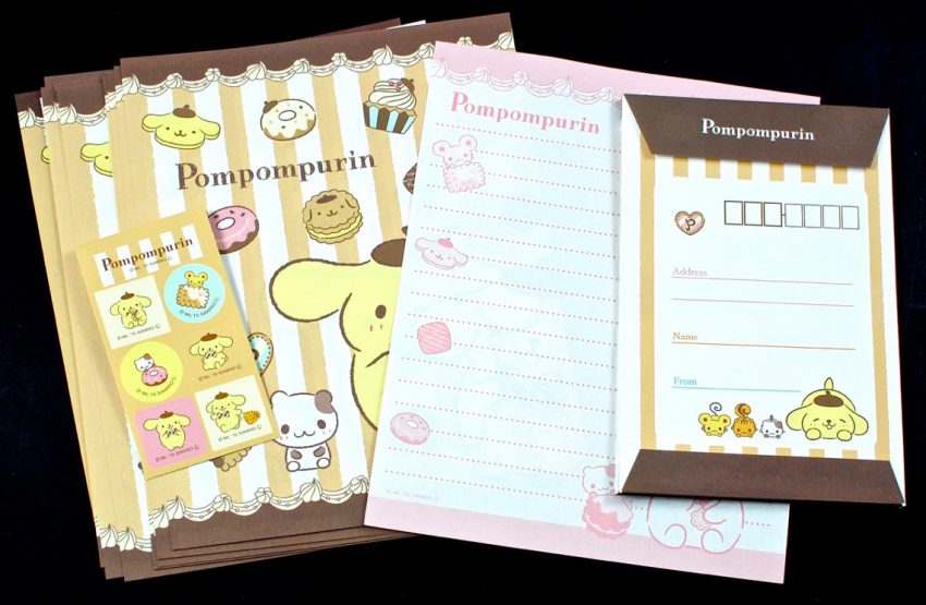 pompompurin letter set