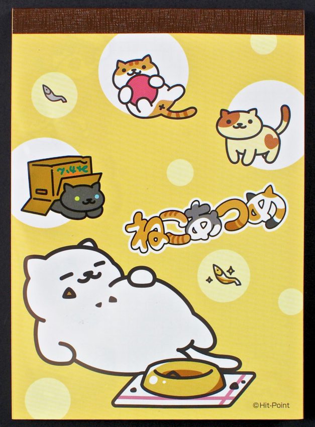 Neko Atsume memo pad