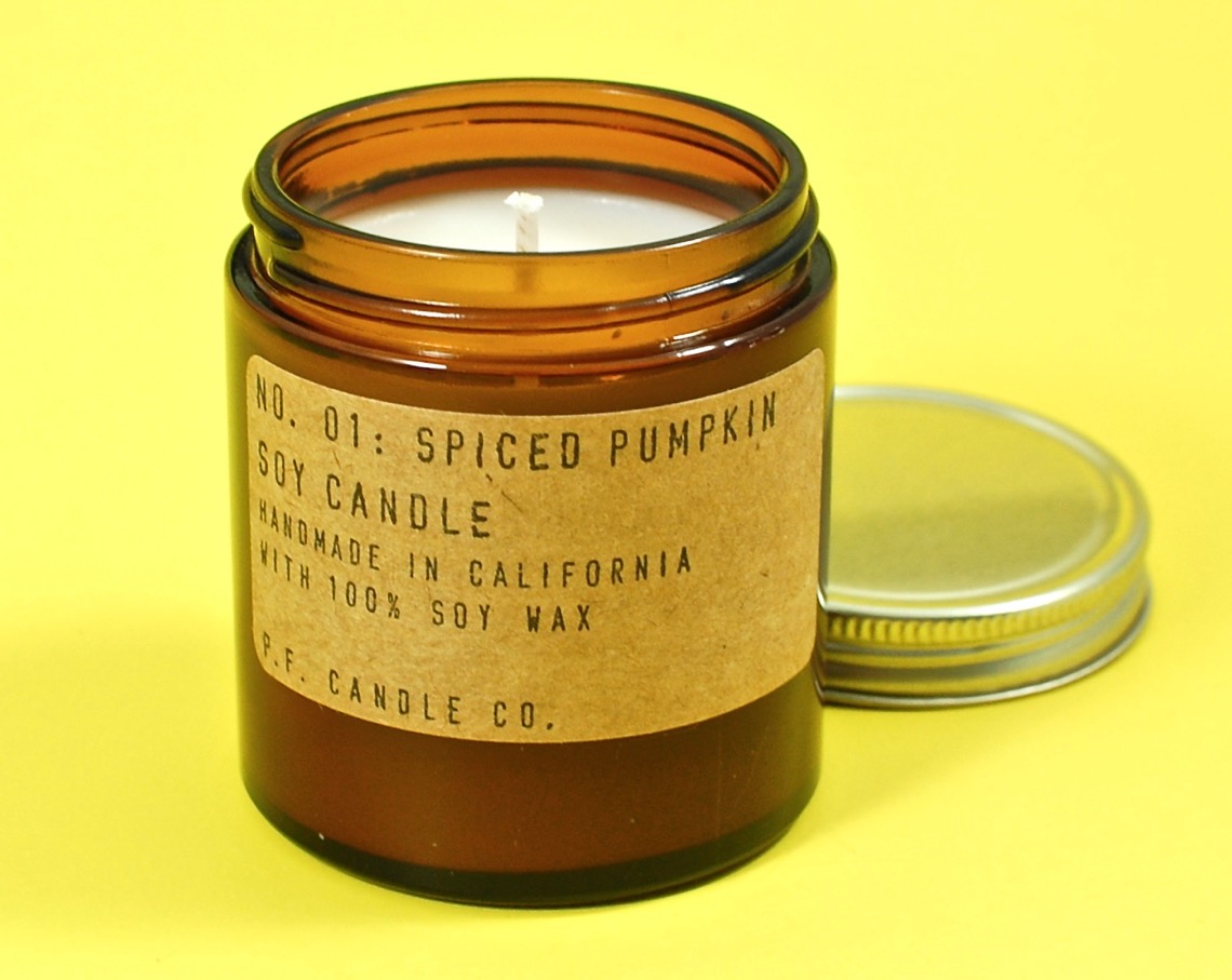 P F Candle Co pumpkin spice