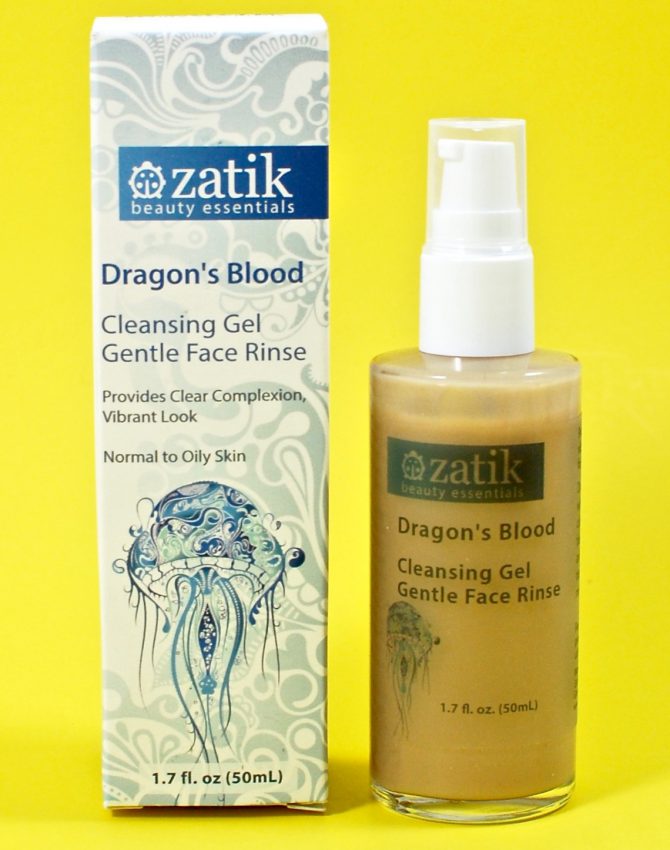 Zatik Dragon's Blood cleansing gel