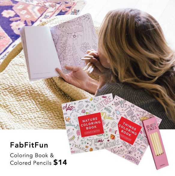 FabFitFun coloring book