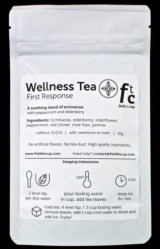 wellness tea first response