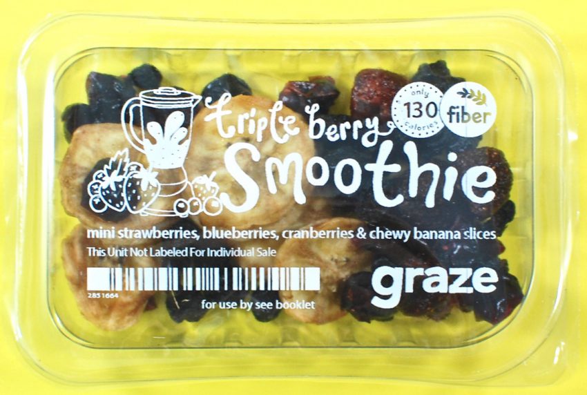 triple berry smoothie graze