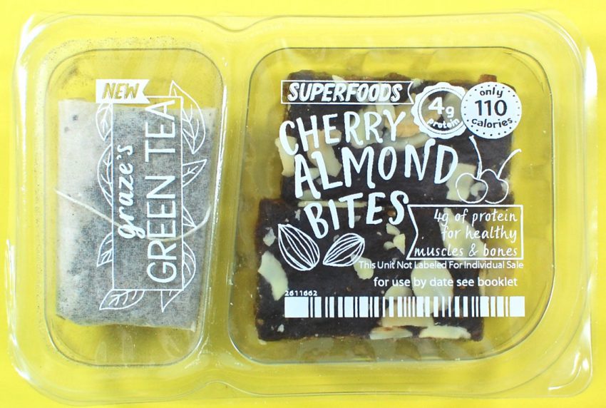 cherry almond bites graze