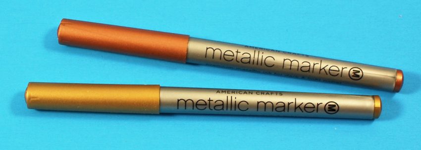 metallic markers