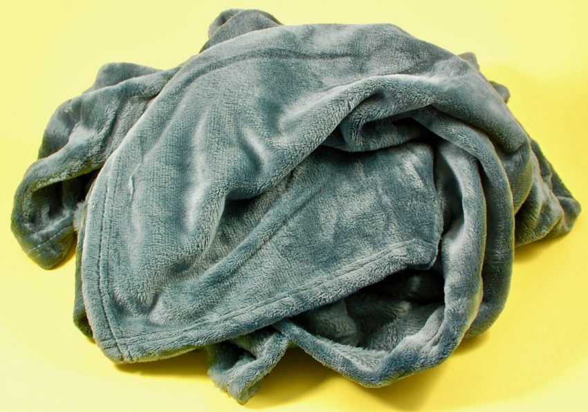 plush throw
