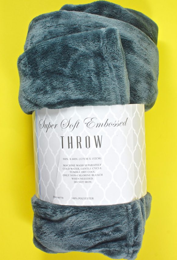plush throw