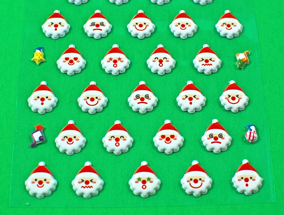 santa stickers