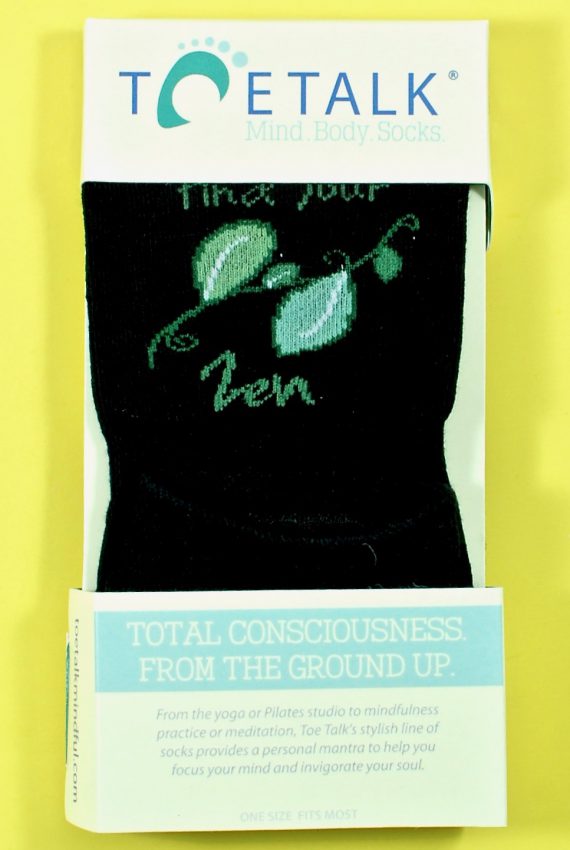 Yogi Talk mantra socks