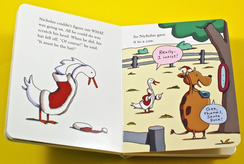 Santa Duck book