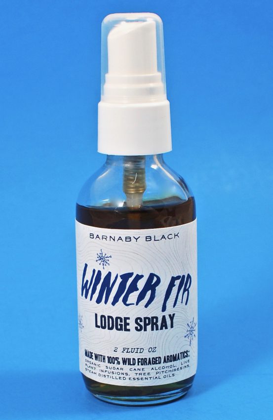 Barnaby Black Winter Fir Lodge Spray