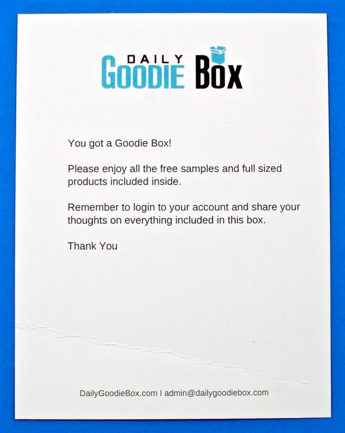 Daily Goodie Box free