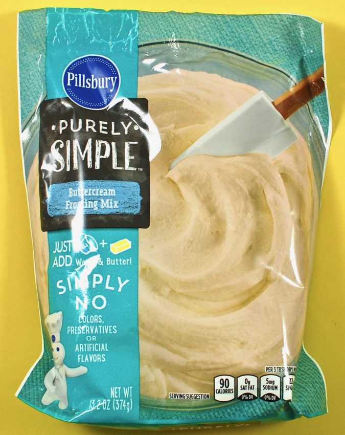 Pillsbury purely simple frosting