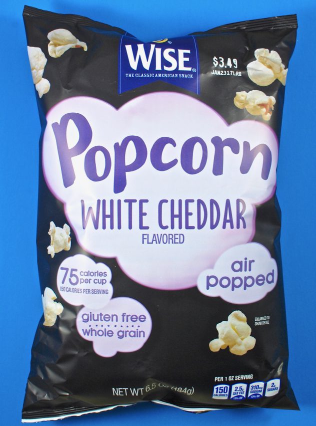 Wise cheddar popcorn