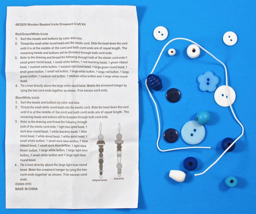 icicle ornament craft