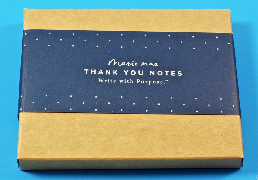 Marie Mae thank you cards