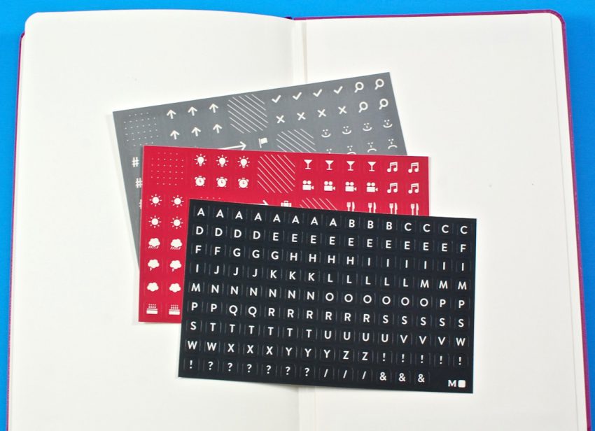 moleskine stickers