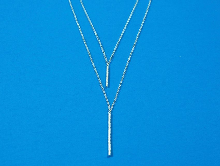 Gorjana silver necklace