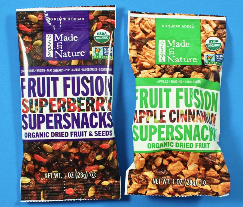 Made in Nature fruit snacks