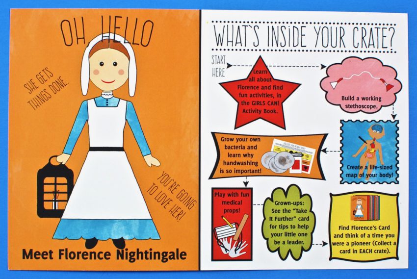 Florence Nightingale Girls Can Crate