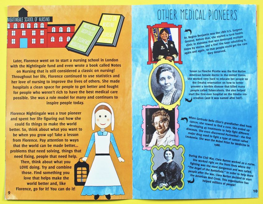 Girls Can Crate activity book
