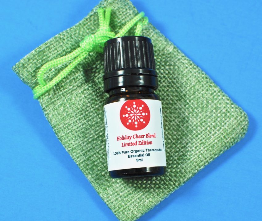 Yoganics holiday cheer oil