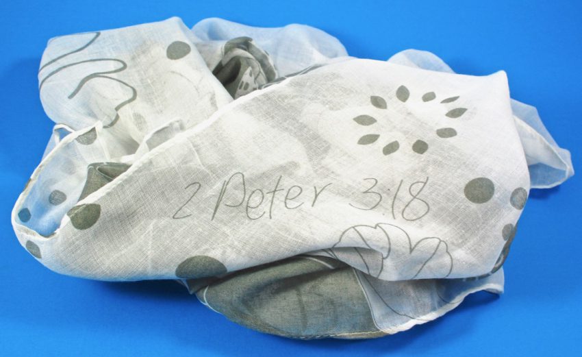 Loved + Blessed scarf