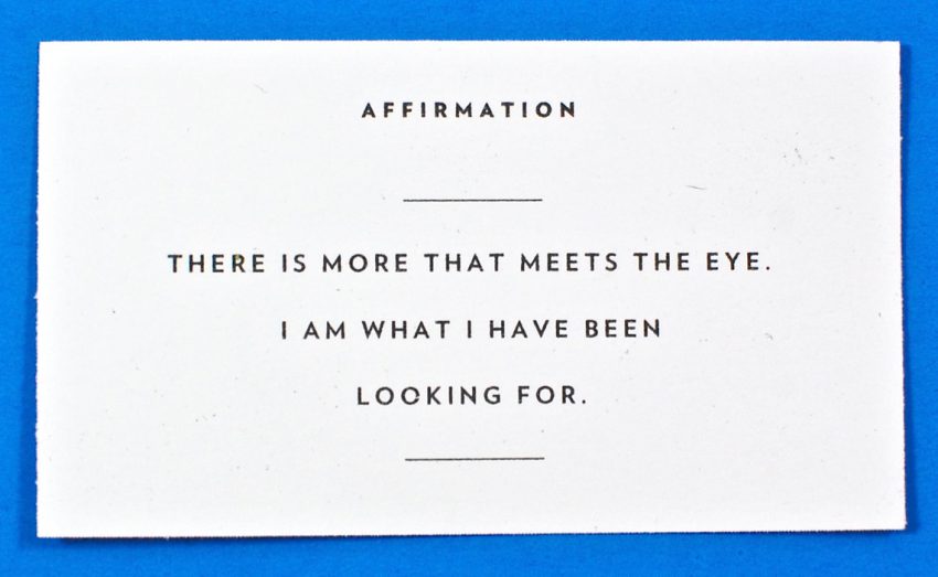 affirmation card