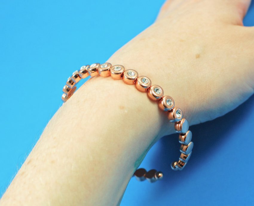Olive + Piper rose gold bracelet
