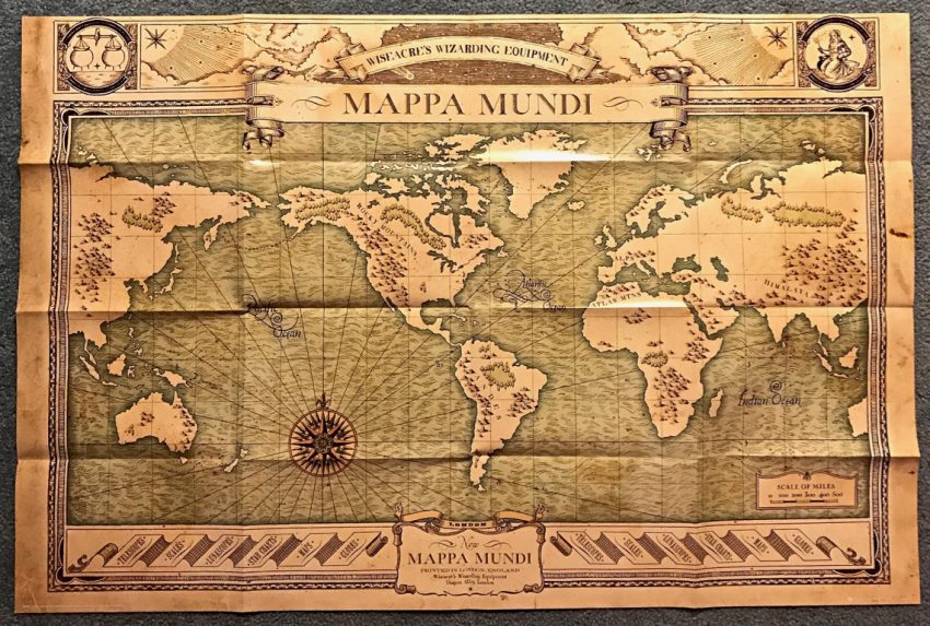 Fantastic Beasts map