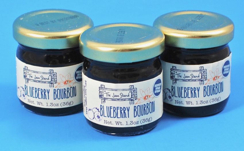blueberry bourbon jam