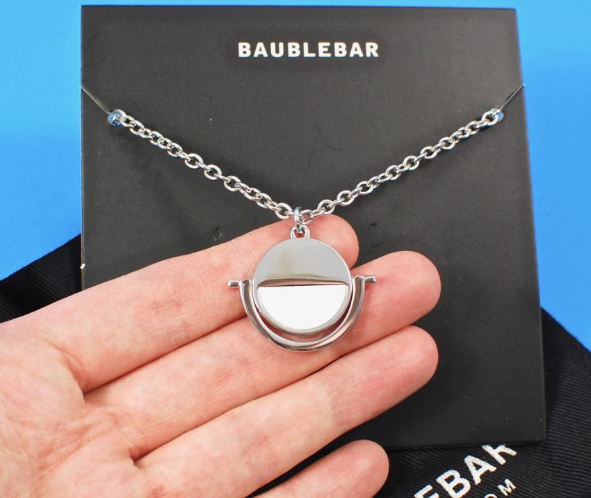 Baublebar snowfall pendant