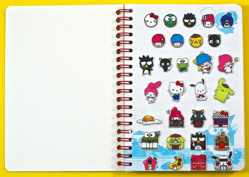 Sanrio Loot Crate notebook