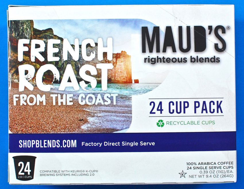 Maud's French roast coffee