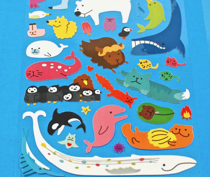 sea life stickers