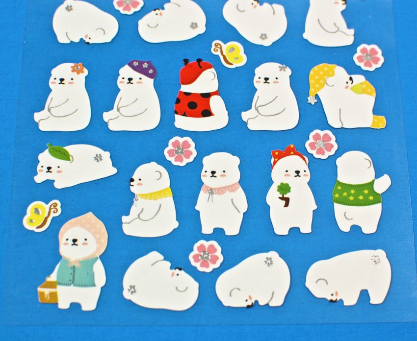 polar bear stickers