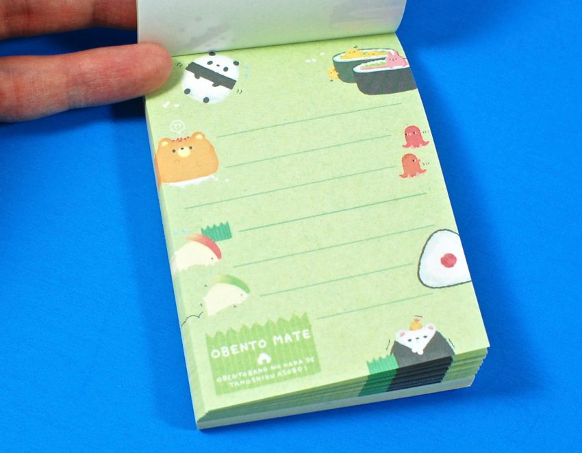Obento Mate notepad