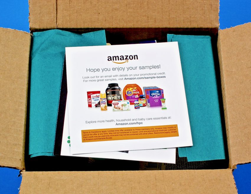 Amazon sample box 