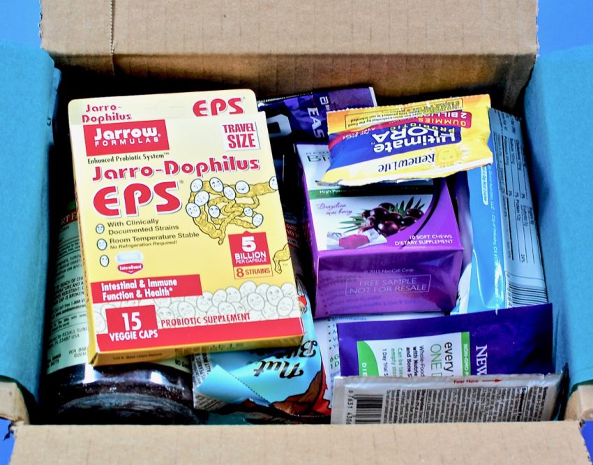 Amazon sample box contents