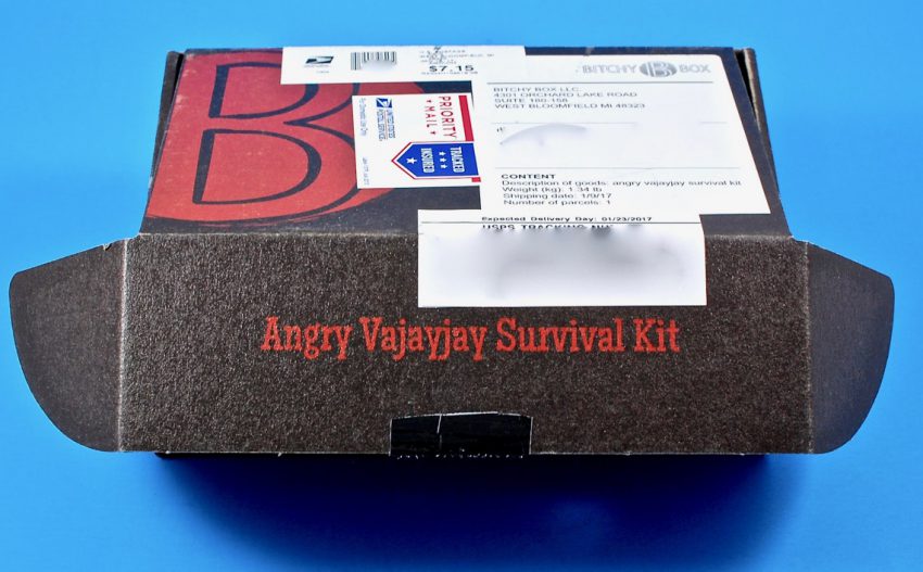 Angry Vajayjay survival kit