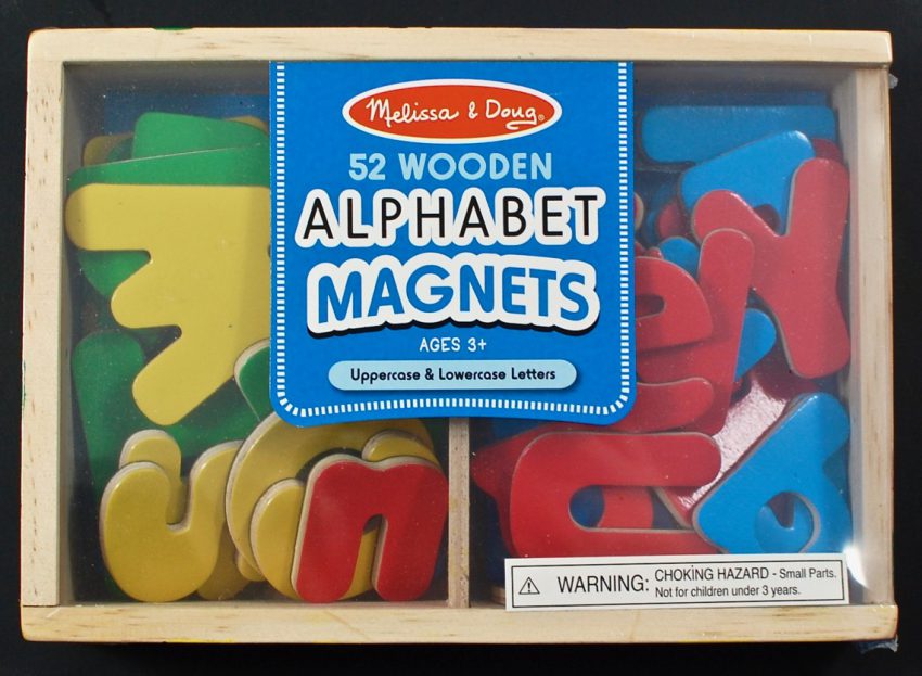 Melissa & Doug alphabet magnets