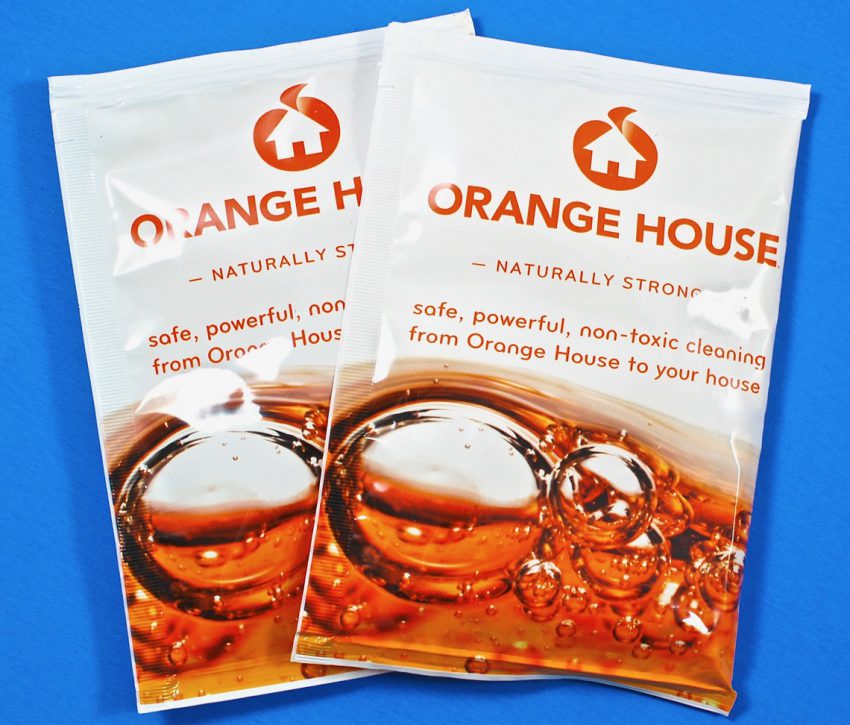 Orange House laundry detergent
